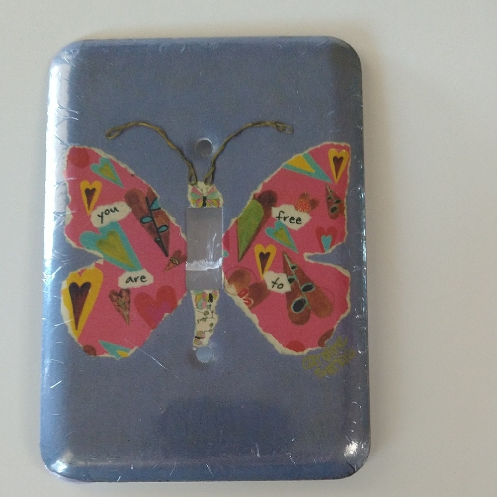 Creative Co-Op Cream Light Switch Cover